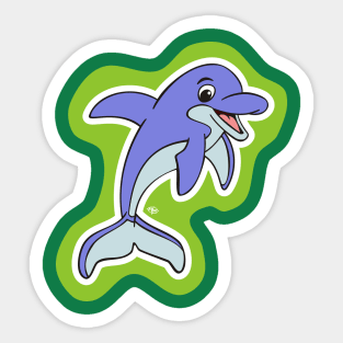 Little Dolphin Sticker